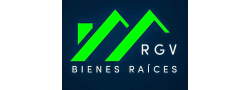 Logo empresa bienes raices rgv
