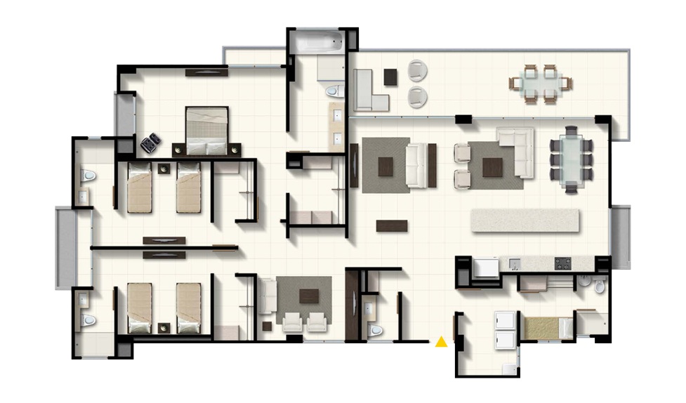 Apartamento en SERENA DEL MAR Conjunto Cavana - CARTAGENA
