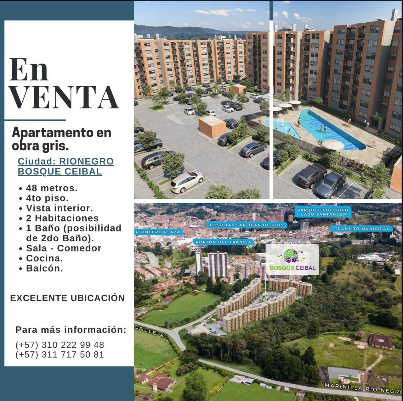 Apartamento en Rionegro
