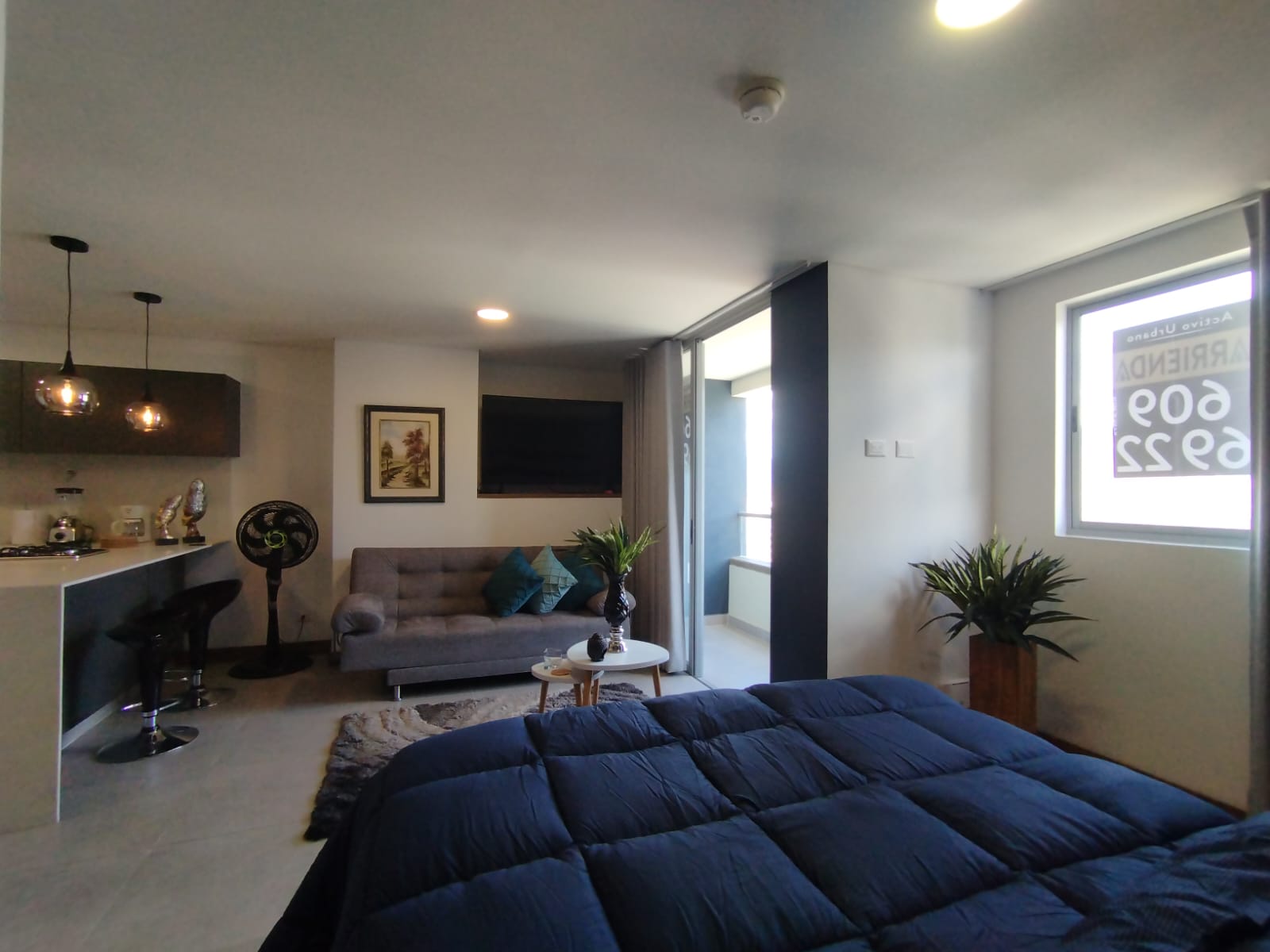 ARRIENDO APARTA ESTUDIO TIPO LOFT AMOBLADO EN CIUDAD DEL RIO