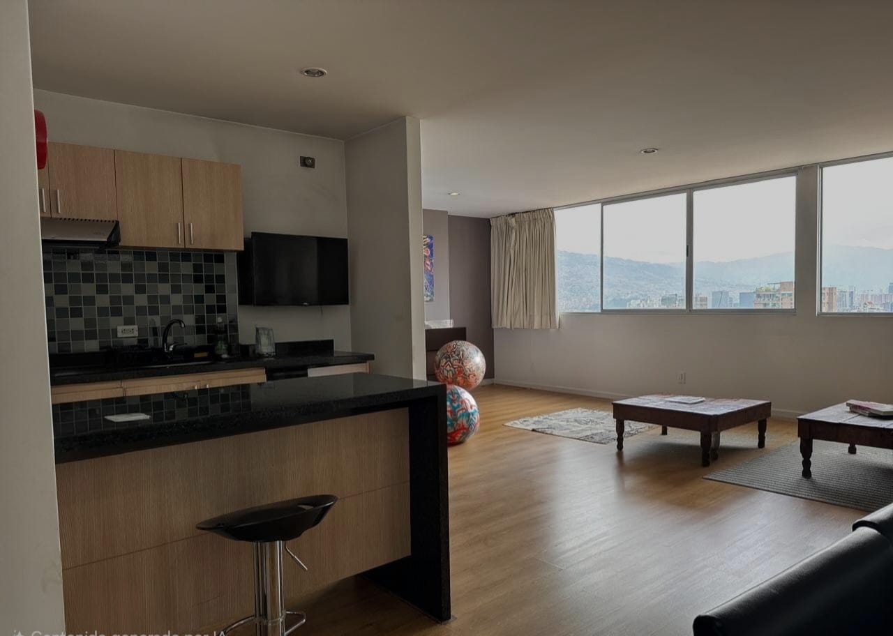 ARRIENDO APARTA ESTUDIO TIPO LOFT POBLADO