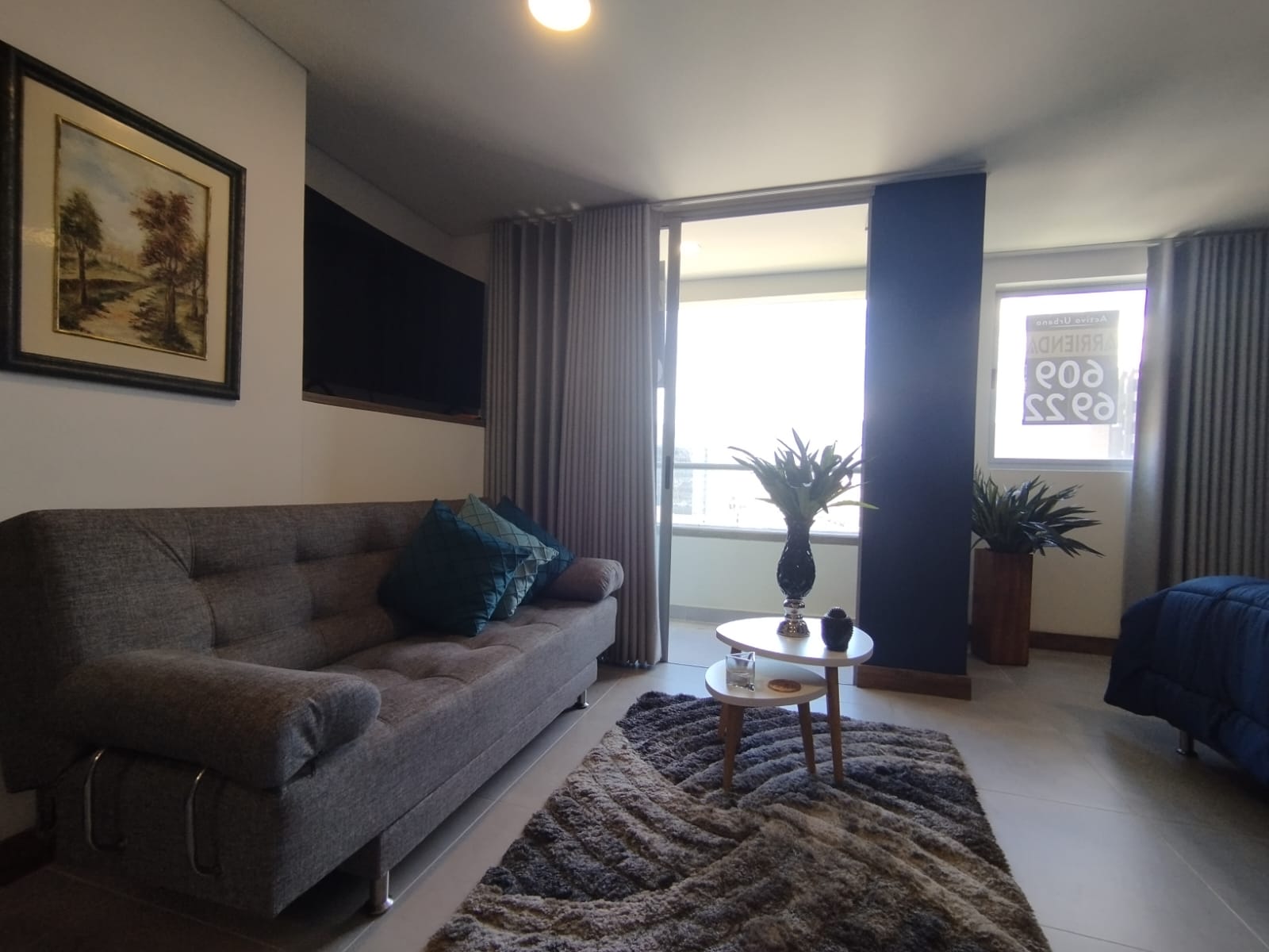 ARRIENDO APARTA ESTUDIO TIPO LOFT AMOBLADO EN CIUDAD DEL RIO