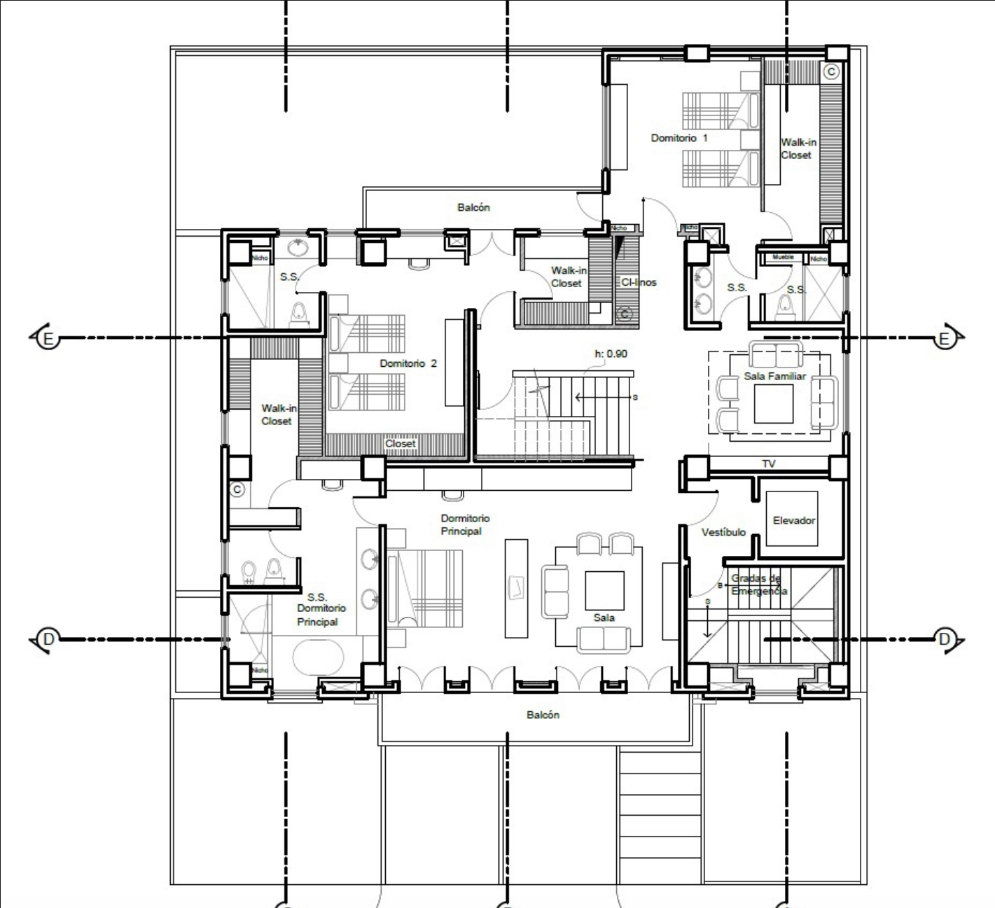 Apartamento en Alquiler Edificio Quinta Avenida, zona 14 - Miniatura 10