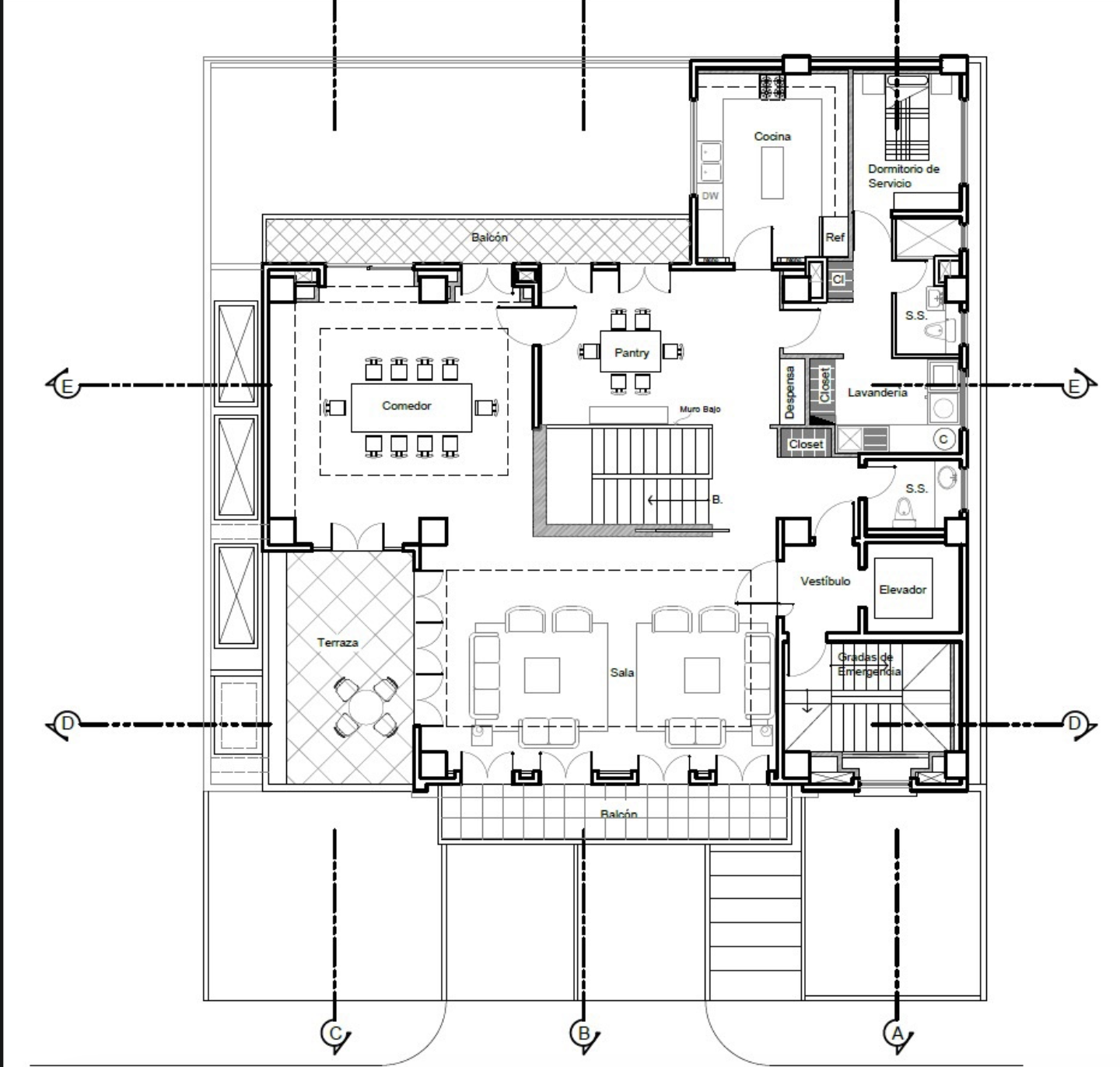 Apartamento en Alquiler Edificio Quinta Avenida, zona 14 - Miniatura 9