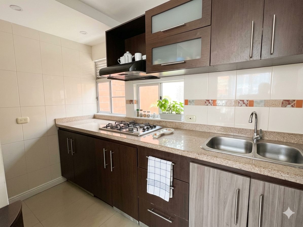VENTA APARTAMENTO CONJUNTO VILA VERDE PRIMER PISO SUR DE CALI CH