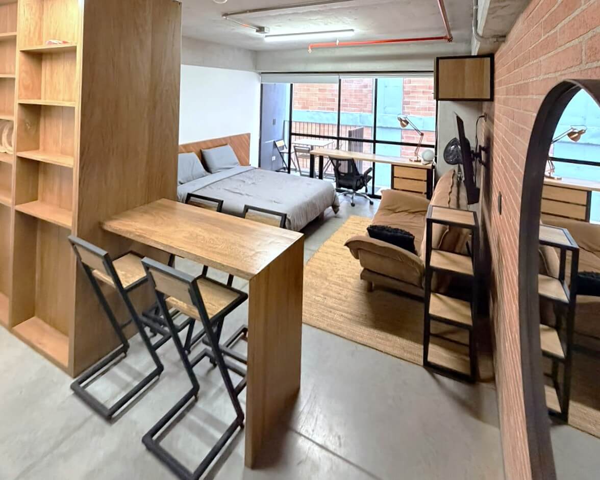 Apartaestudio Tipo Loft En Venta La Candelaria Medellín Antioquia