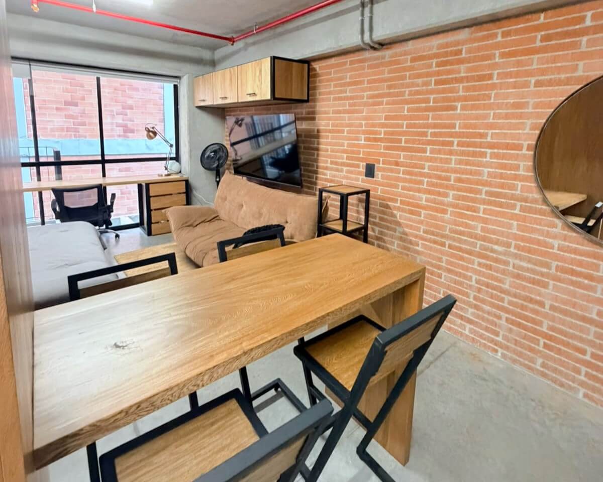Apartaestudio Tipo Loft En Venta La Candelaria Medellín Antioquia