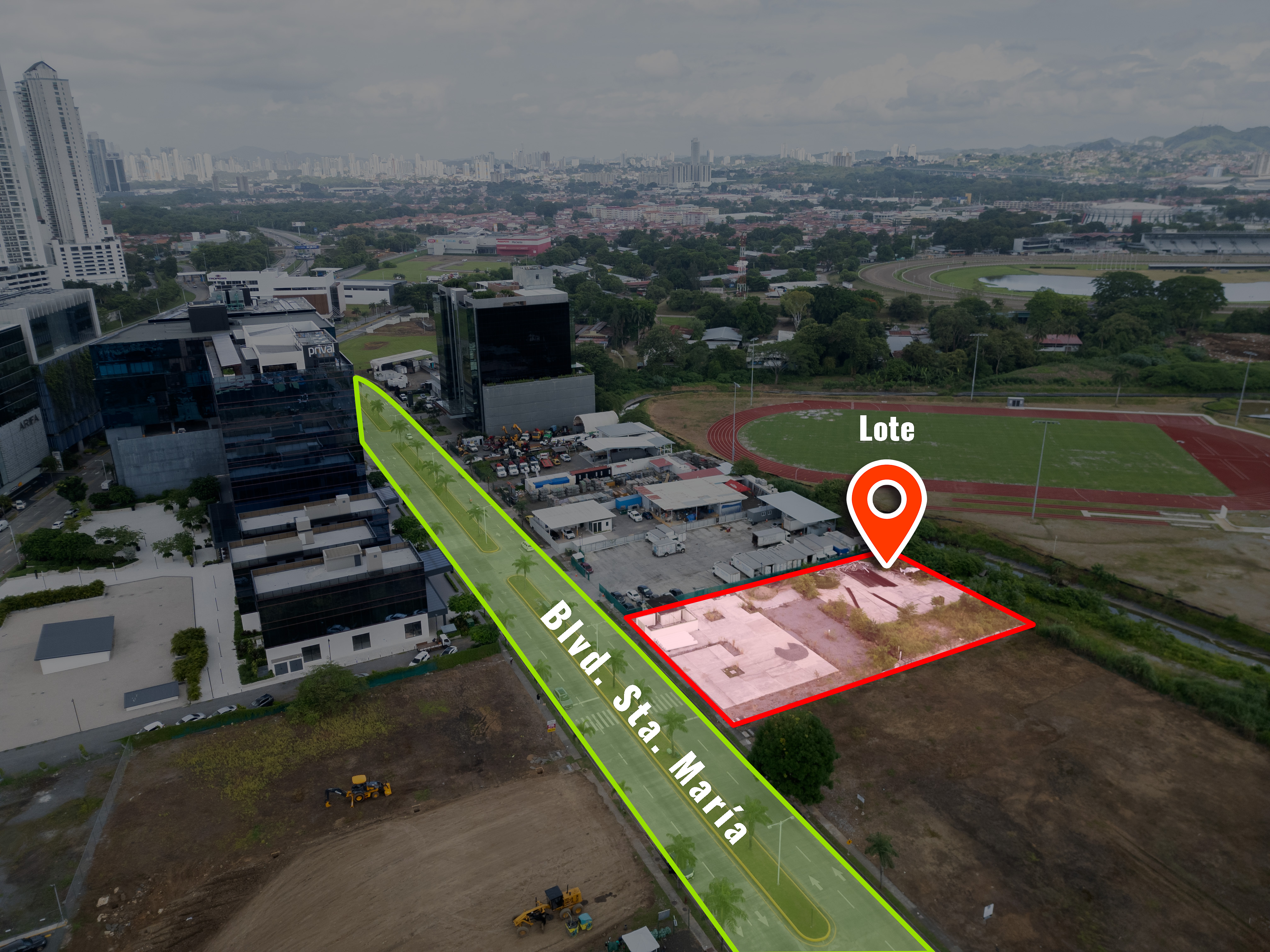 SE VENDE O ALQUILA LOTE DE TERRENO EN SANTA MARÍA en Juan Díaz