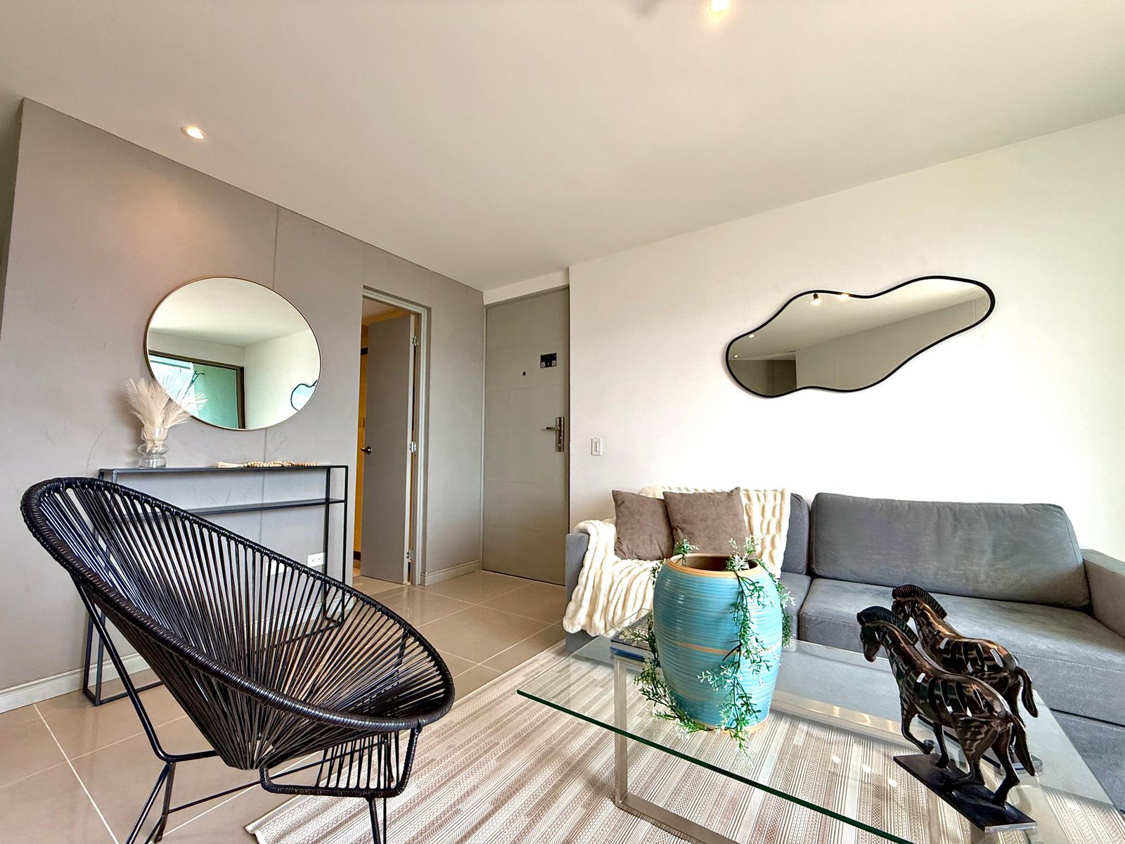 Apartamento amoblado en arriendo en el poblado