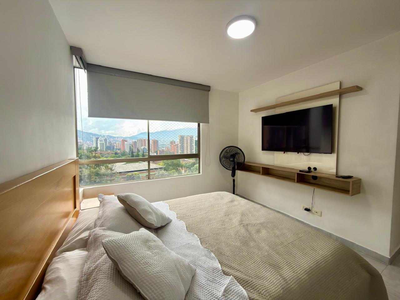 Apartamento en arriendo amoblado Poblado cerca al CC Santa Fé