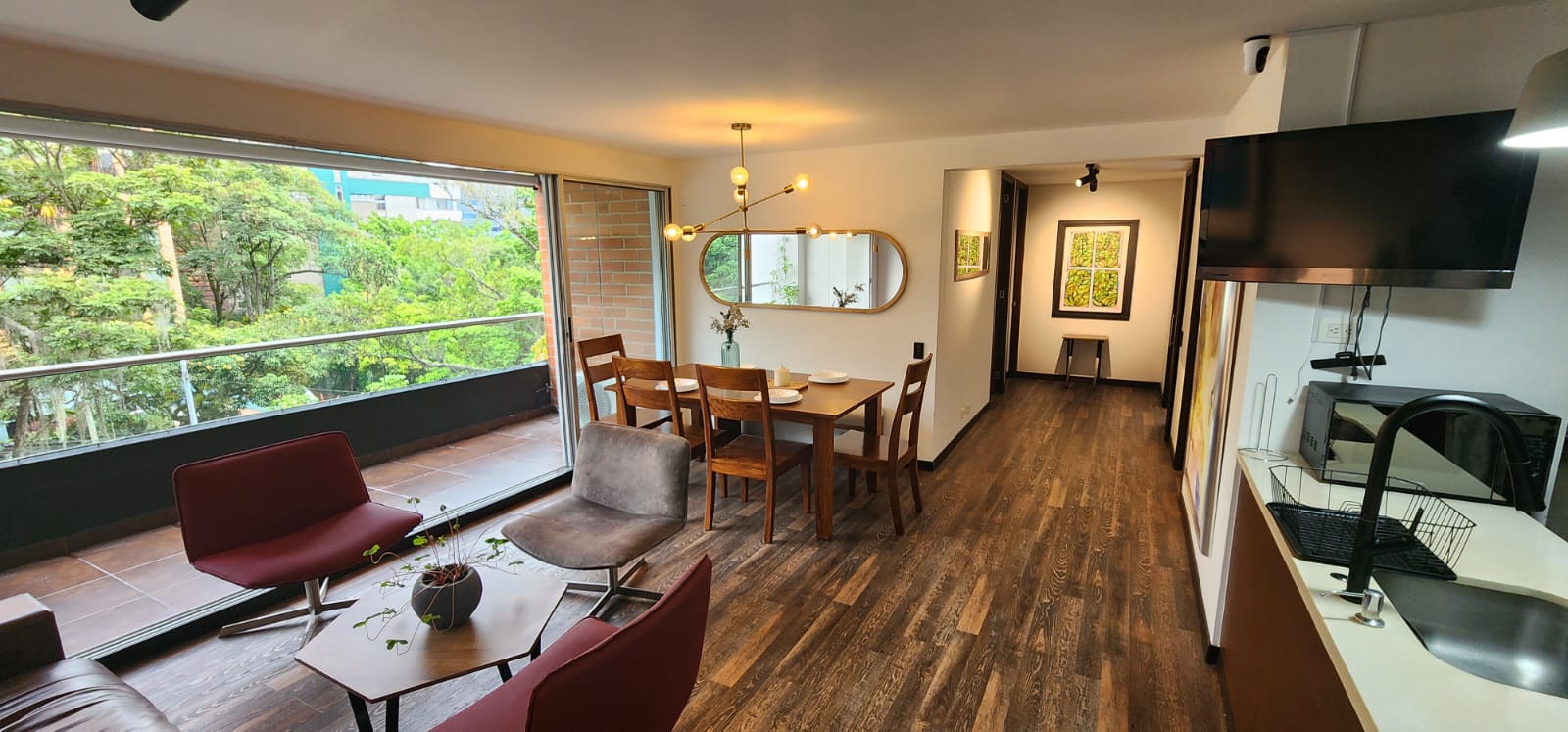 APARTAMENTO EN ARRIENDO AMOBLADO POBLADO SRLC