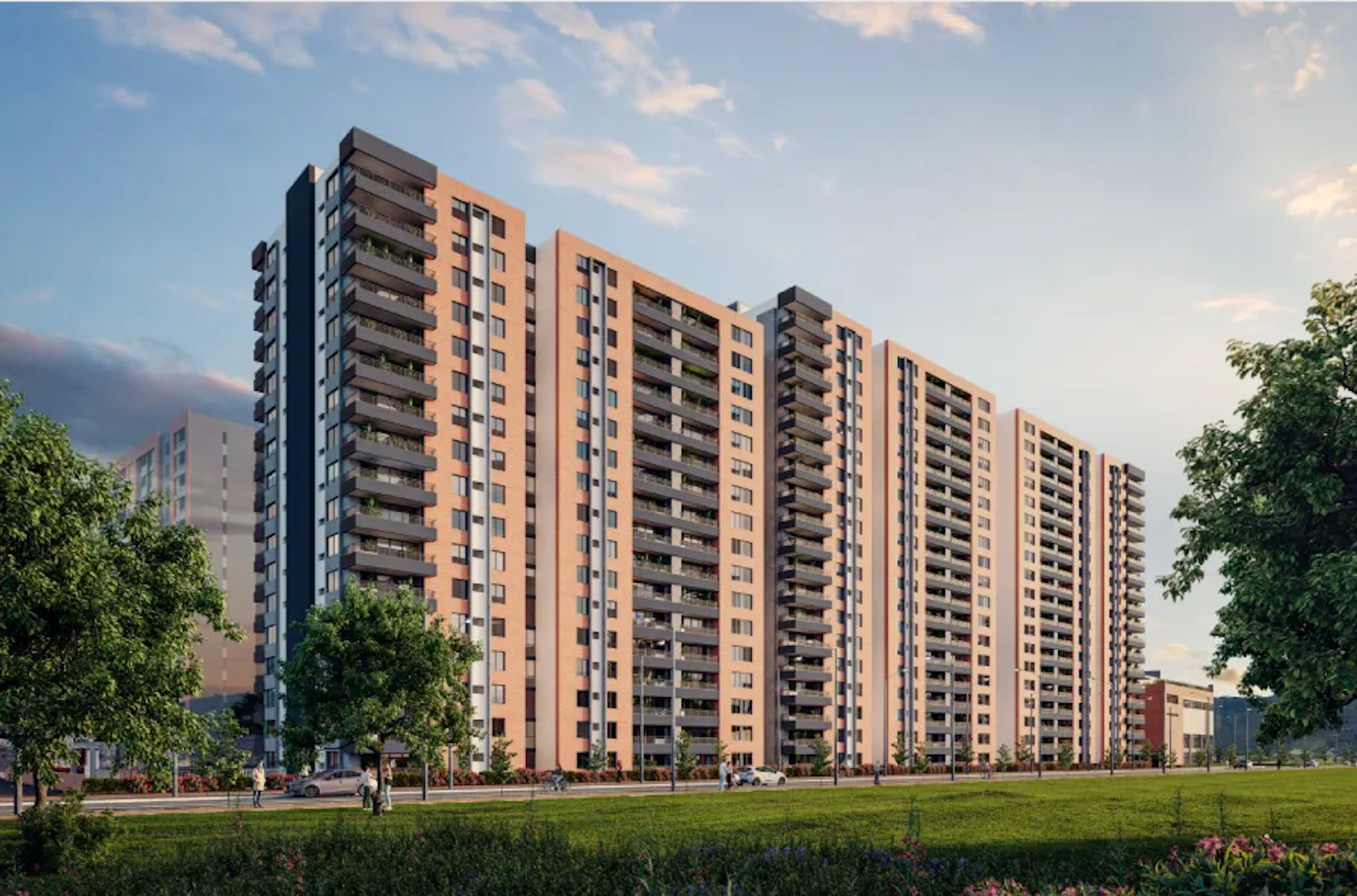 Venta Apto 86 m² con vista verde en Solé Lagos de Torca