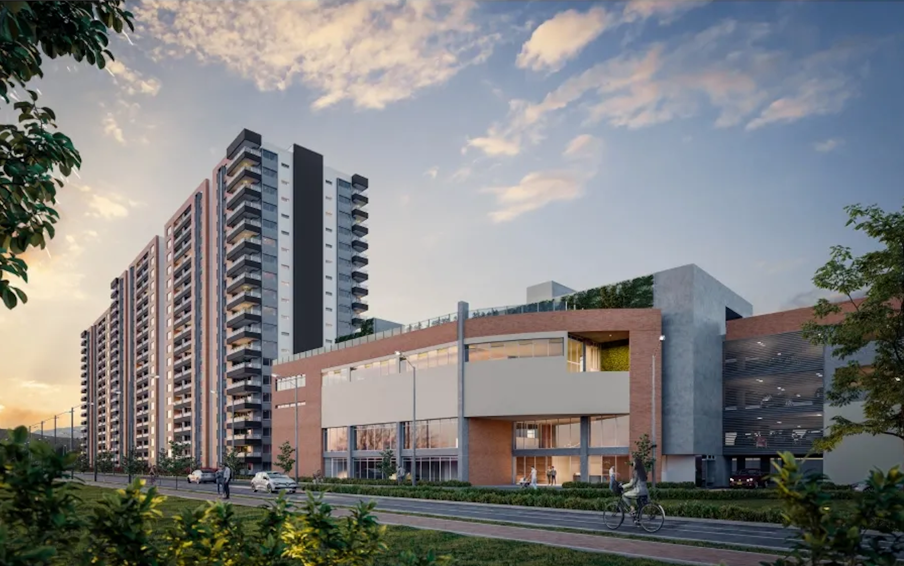 Venta Apto 86 m² con vista verde en Solé Lagos de Torca