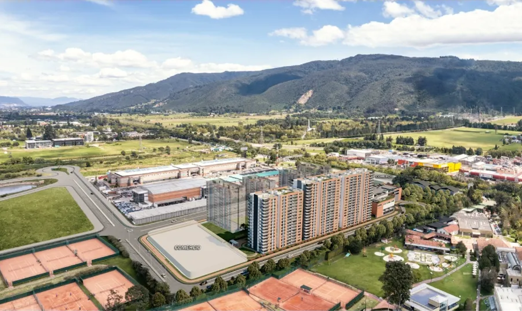 Venta Apto 86 m² con vista verde en Solé Lagos de Torca