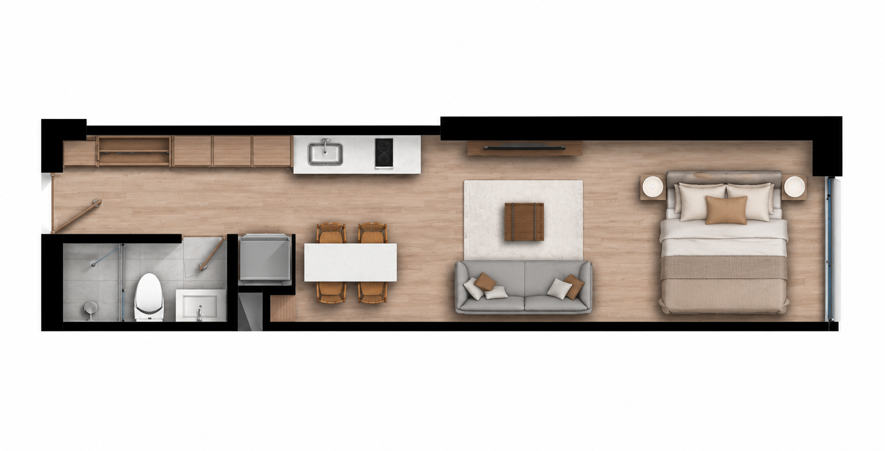 Venta Apartaestudio Chapinero Alto VIEW 63