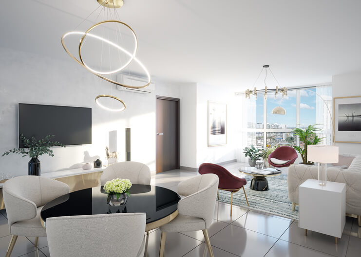 Venta de Apartamento en PH Metroview / Hato Pintado / 190m2  