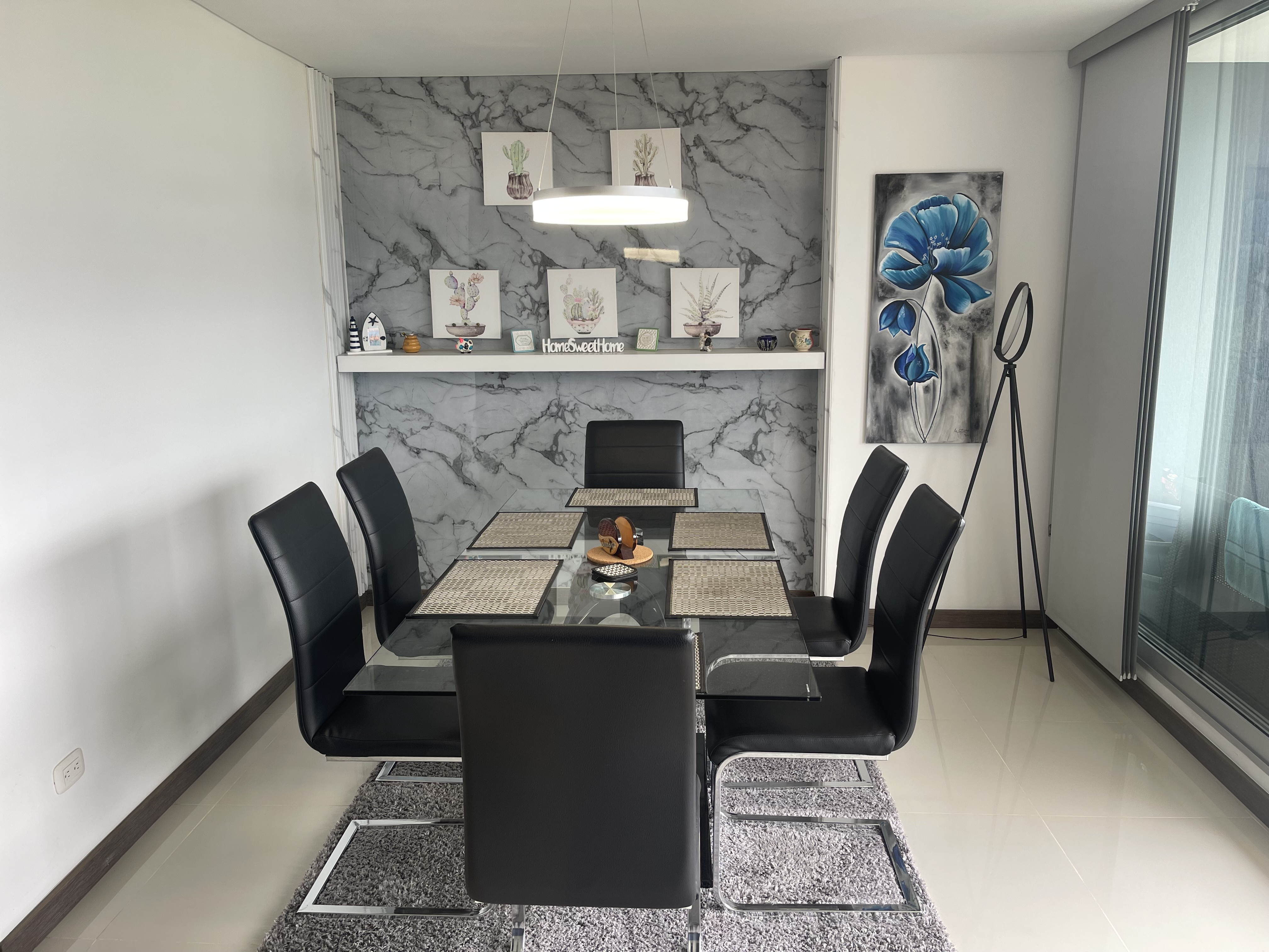 This 2 bedroom 2 bathroom apartment on the 11th floor of Clubhouse