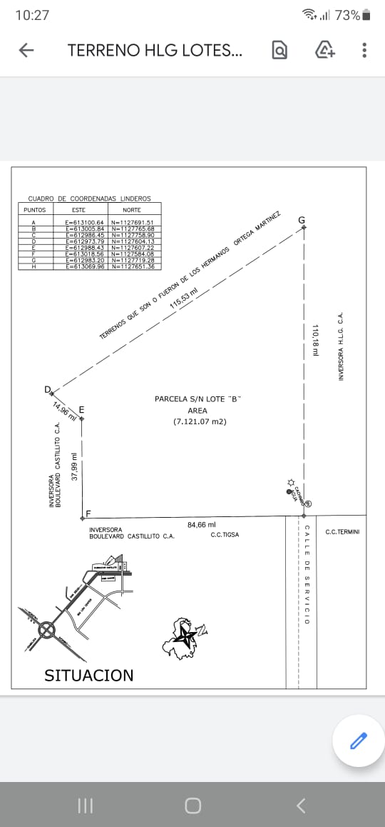 Terreno en Venta Castillito (av.Don Julio Centeno) MAZ 5511204 - Foto 2