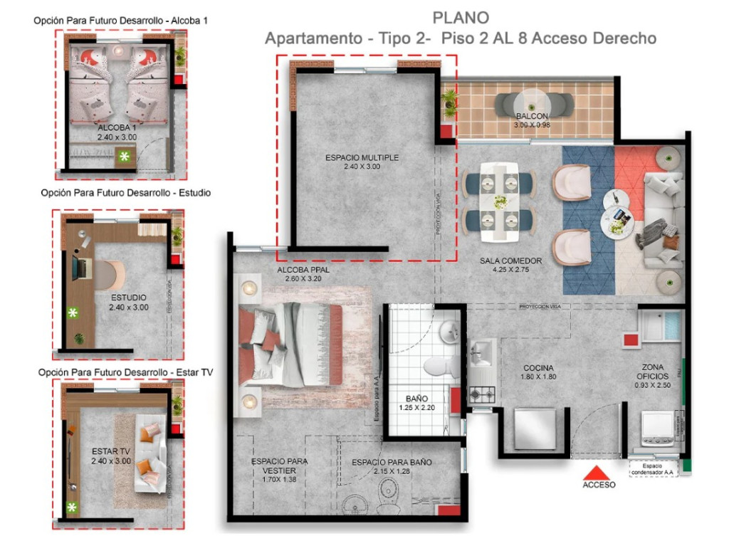 Apartamento en Vender en Cali