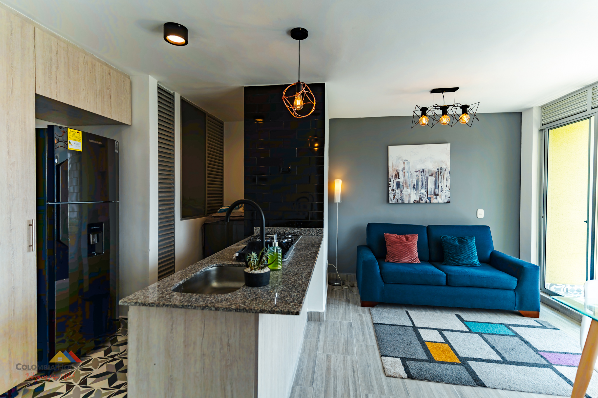 APARTAMENTO AMOBLADO EN VENTA CONJ. BOSQUES DE BAMBU CONDINA