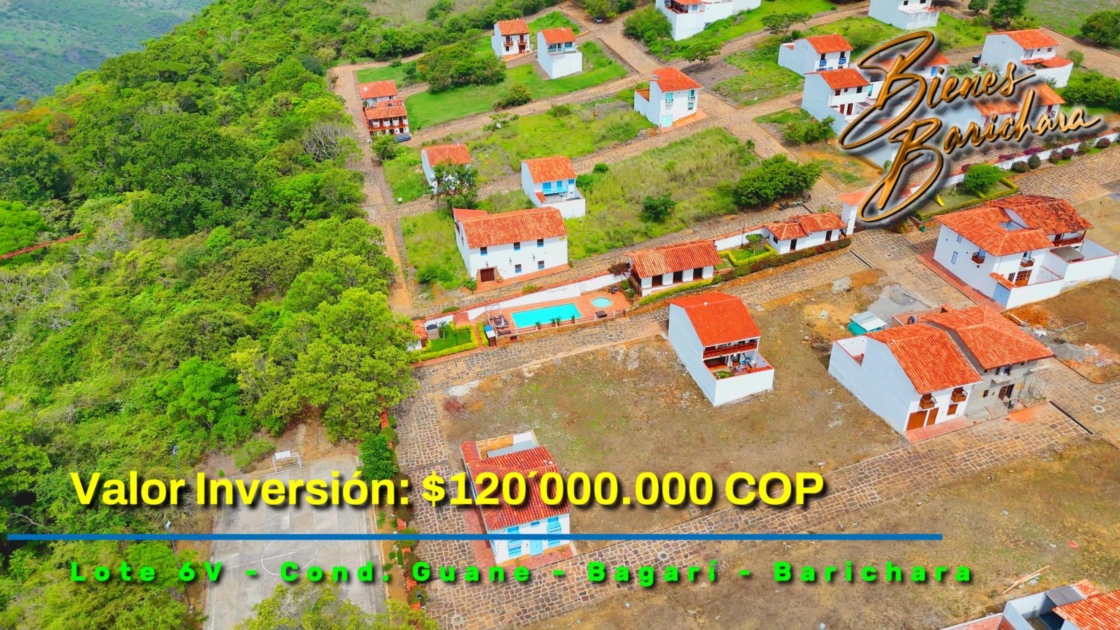 Vendo Lote 6V C. Guane Bagari Barichara