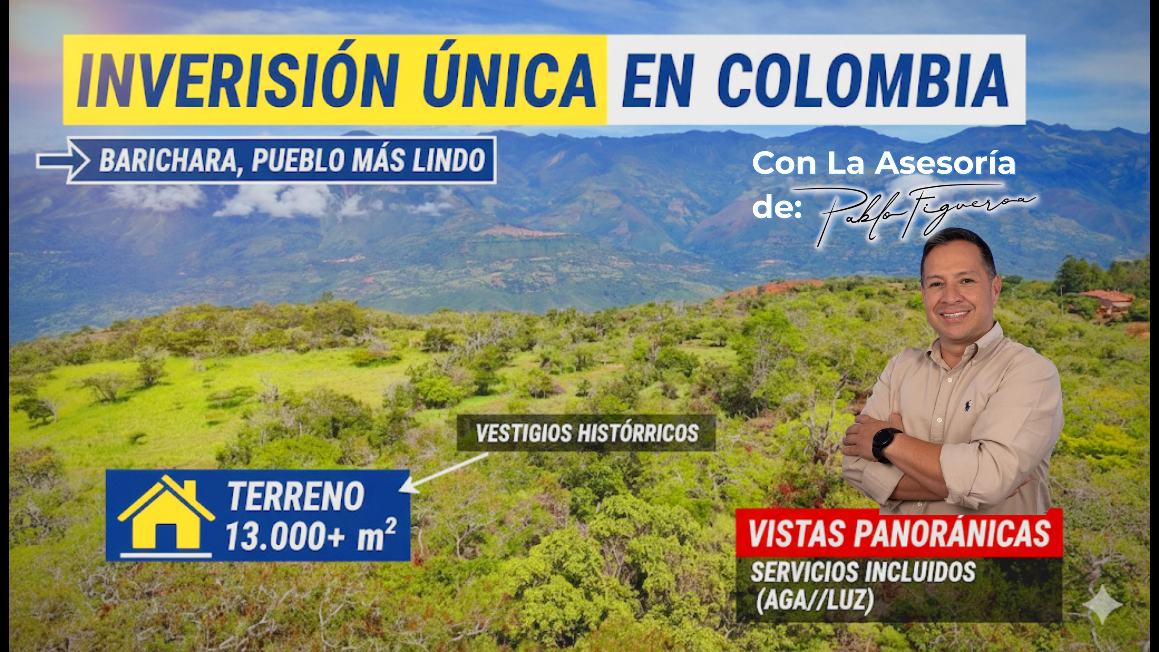 Vendo Parcela El Cacao Vda Lubigara Barichara 13.278 mts2