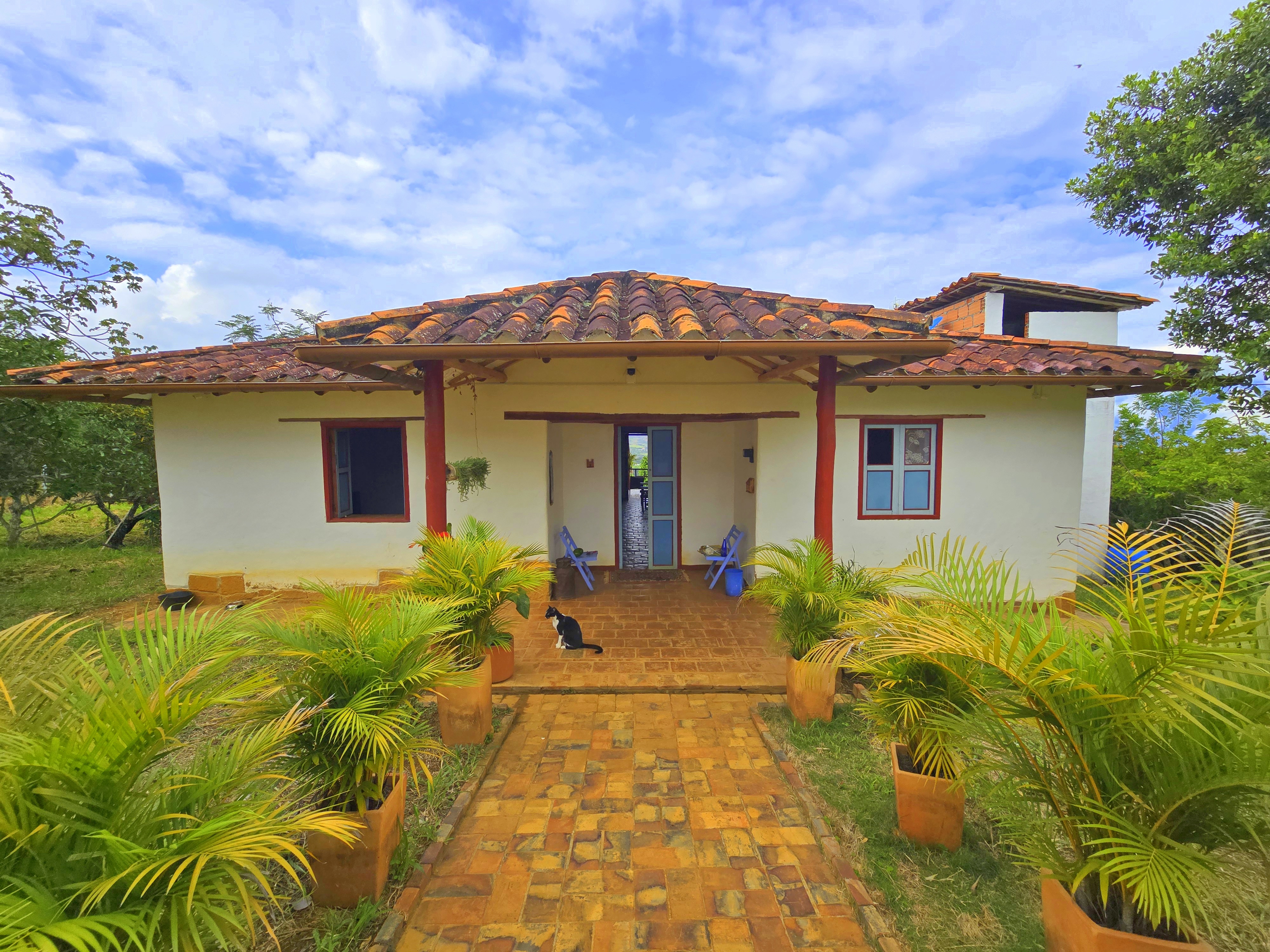 Vendo  Casona Azul Vda Llano Barichara