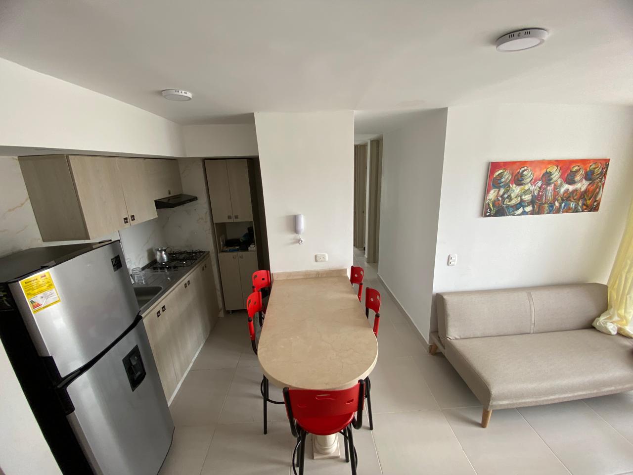 ARRIENDO APARTAMENTO AMOBLADO EN TORICES