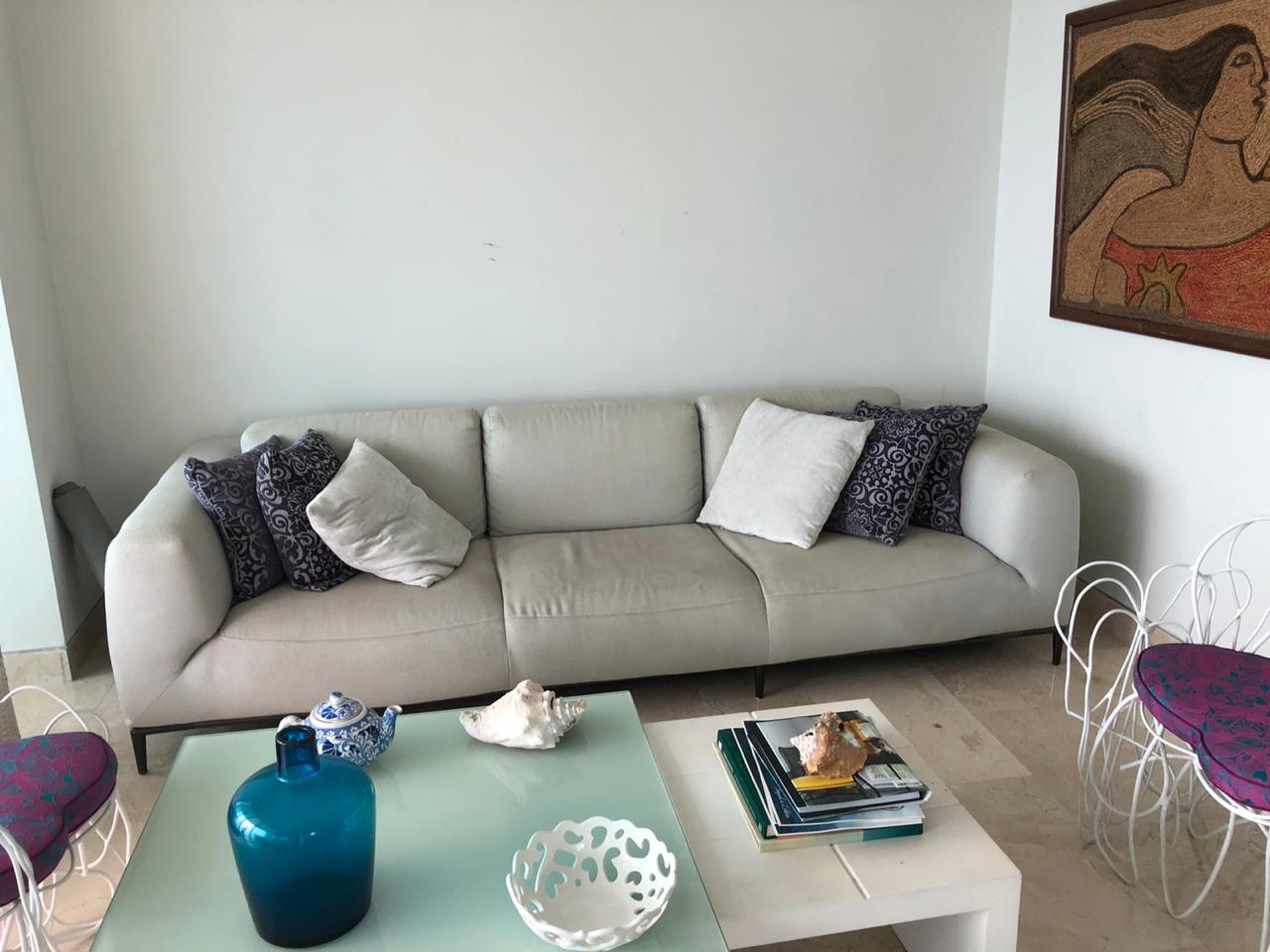 APARTAMENTO AMOBLADO EN ARRIENDO CASTILLOGRANDE - CARTAGENA