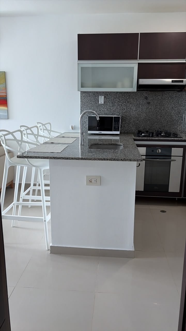 ARRIENDO APARTAMENTO AMOBLADO LA BOQUILLA