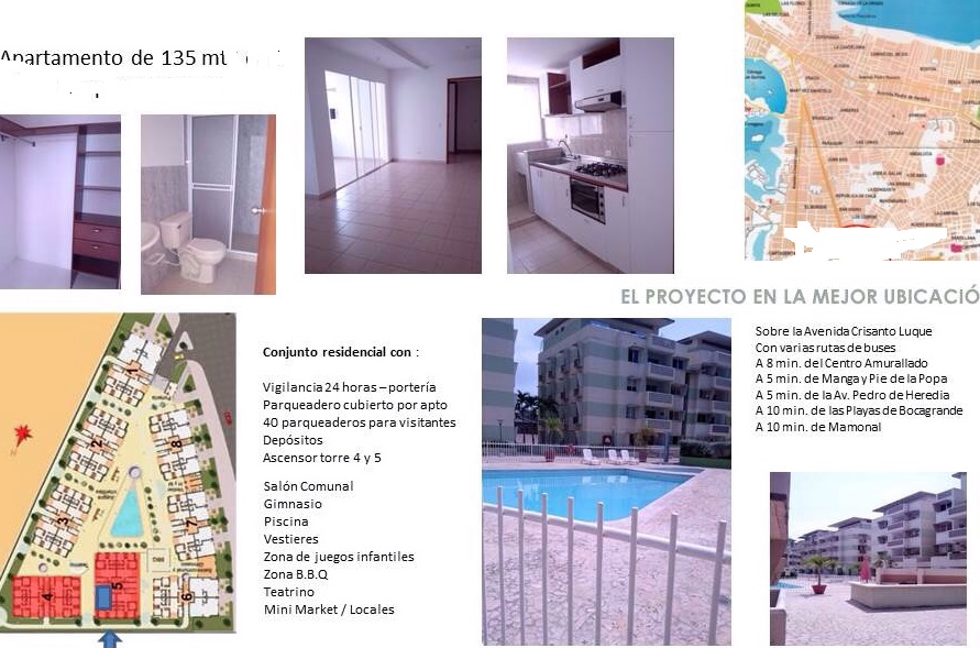 Cartagena Venta de Apartamento Alto Bosque