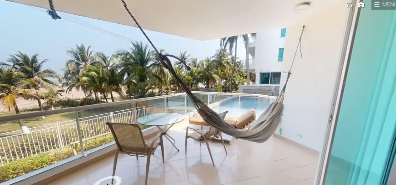 ARRIENDO APARTAMENTO AMOBLADO - LA BOQUILLA -MORROS- CARTAGENA