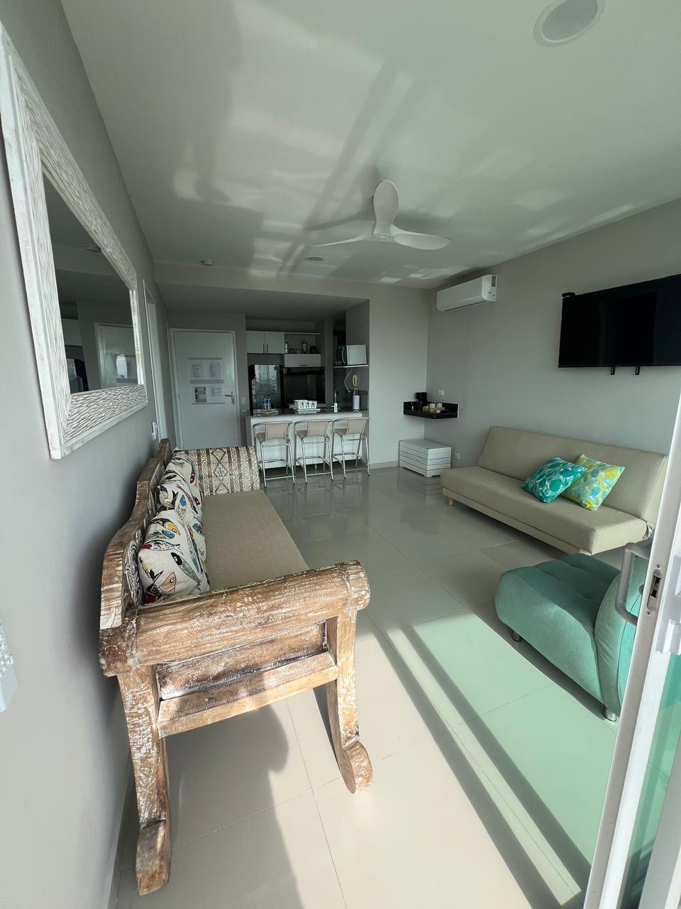 APARTAMENTO AMOBLADO EN VENTA ZONA NORTE-MORROS-Airbnb- CARTAGENA