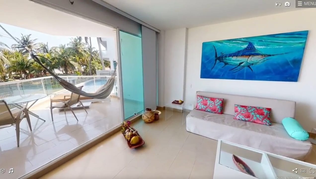 ARRIENDO APARTAMENTO AMOBLADO - LA BOQUILLA -MORROS- CARTAGENA