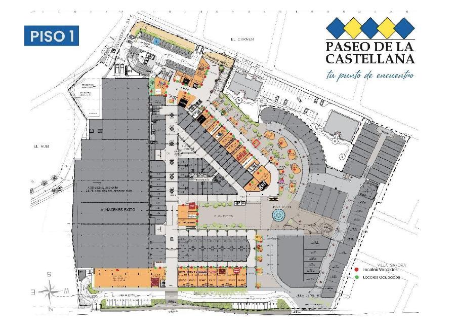 ISLA EN VENTA, CENTRO COMERCIAL LA CASTELLANA, CARTAGENA