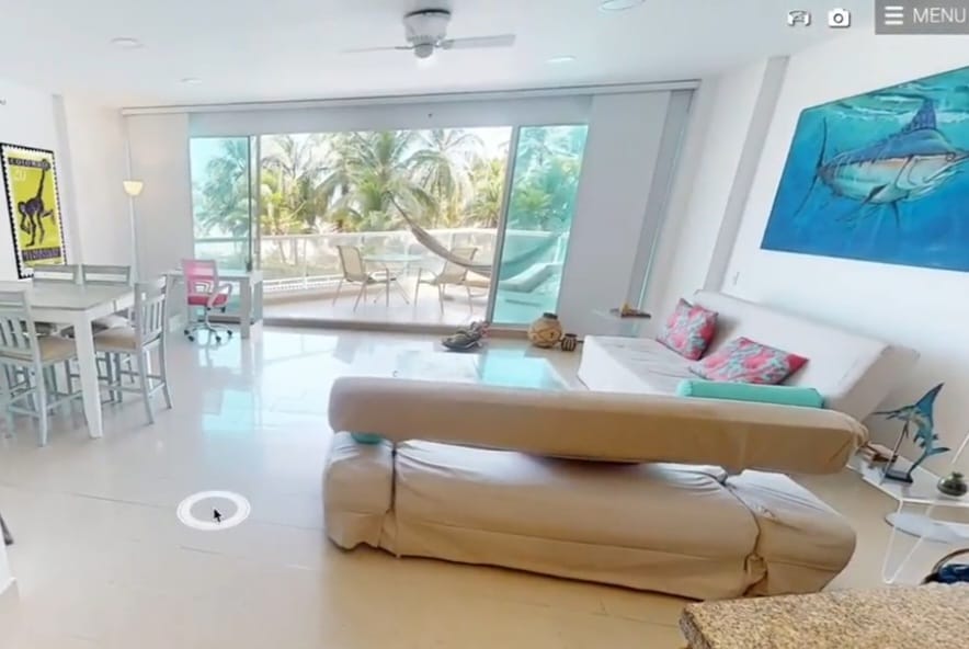 ARRIENDO APARTAMENTO AMOBLADO - LA BOQUILLA -MORROS- CARTAGENA