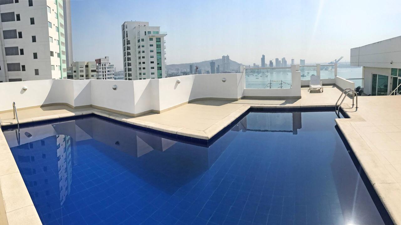 APARTAMENTO AMOBLADO EN ARRIENDO BOCAGRANDE - CARTAGENA