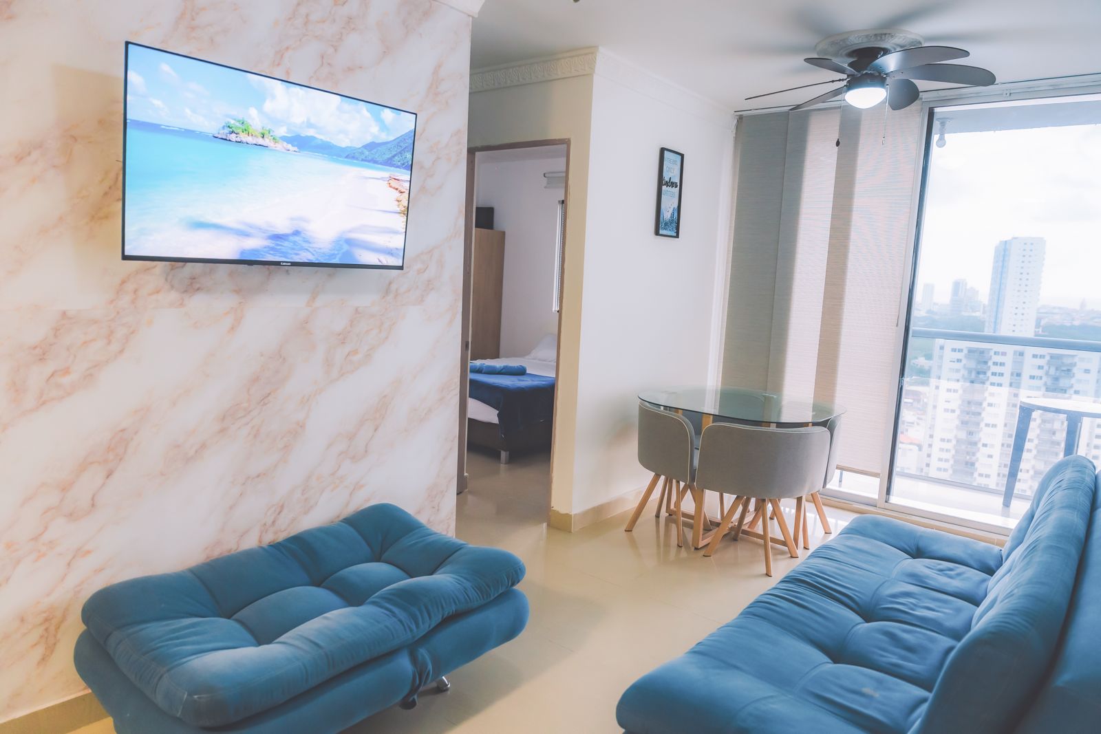 APARTAMENTO AMOBLADO EN ARRIENDO TORICES CARTAGENA