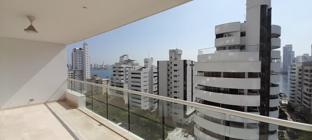 APARTAMENTO AMOBLADO EN VENTA, BOCAGRANDE - CARTAGENA