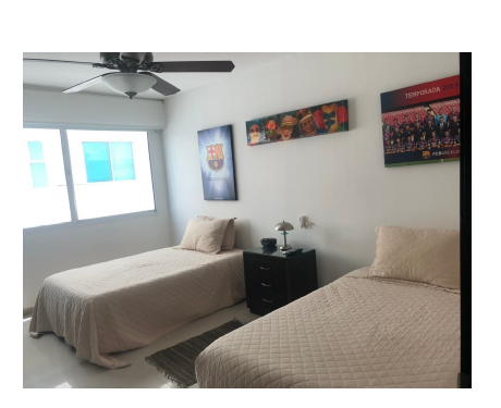 APARTAMENTO AMOBLADO EN ARRIENDO EN ZONA NORTE - CARTAGENA