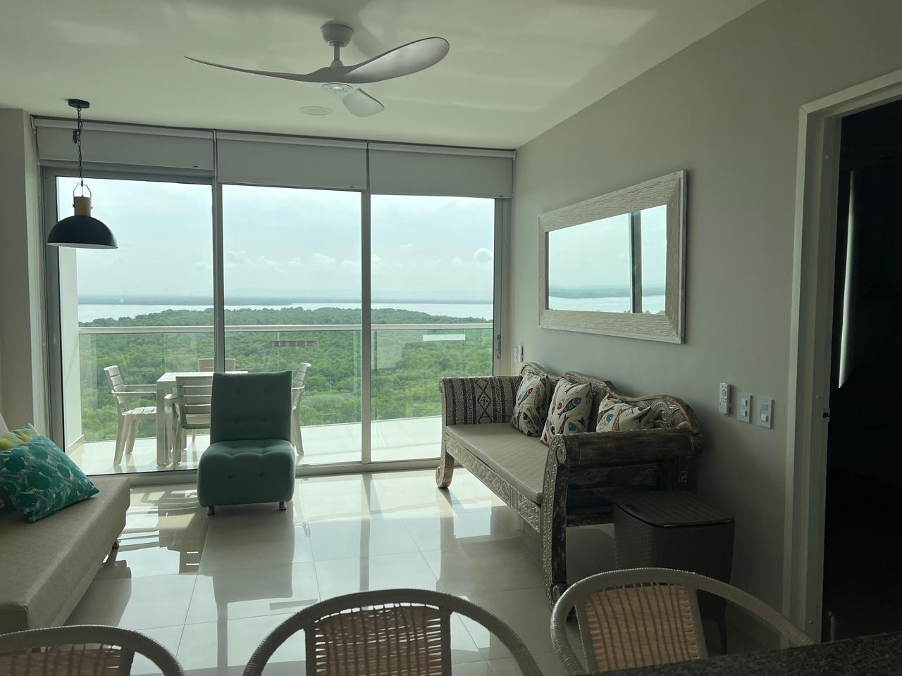 APARTAMENTO AMOBLADO EN VENTA ZONA NORTE-MORROS-Airbnb- CARTAGENA