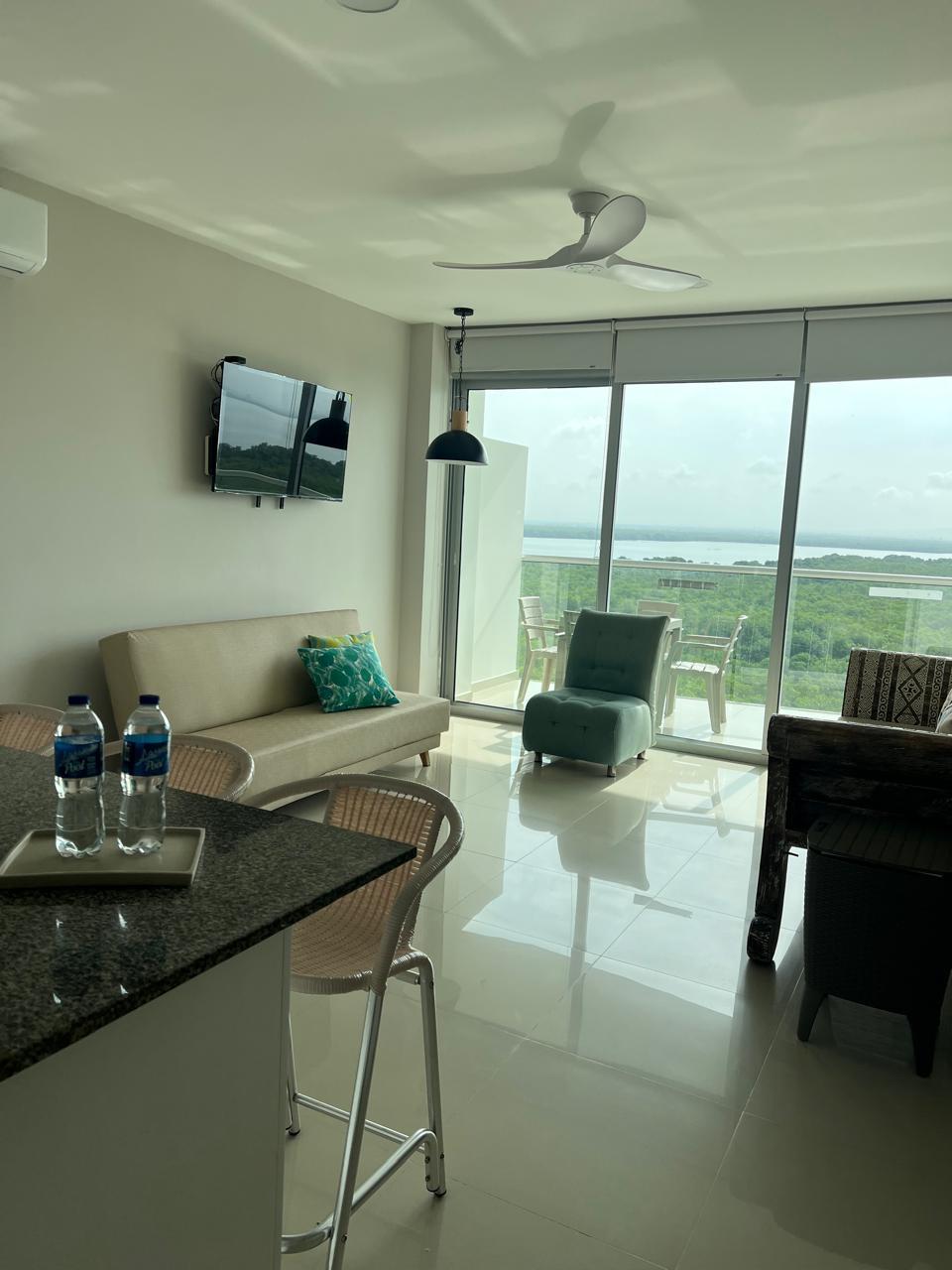 APARTAMENTO AMOBLADO EN VENTA ZONA NORTE-MORROS-Airbnb- CARTAGENA