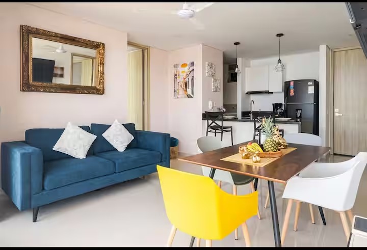 EN ARRIENDO APARTAMENTO AMOBLADO EN MARBELLA - CARTAGENA