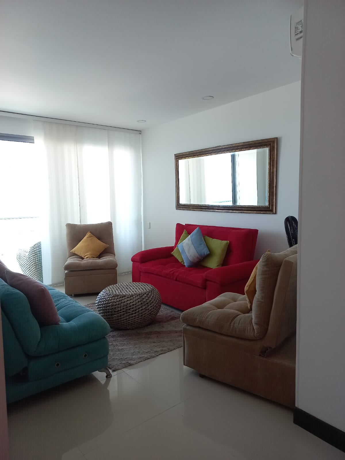 APARTAMENTO AMOBLADO EN ARRIENDO CIELO MAR - CARTAGENA
