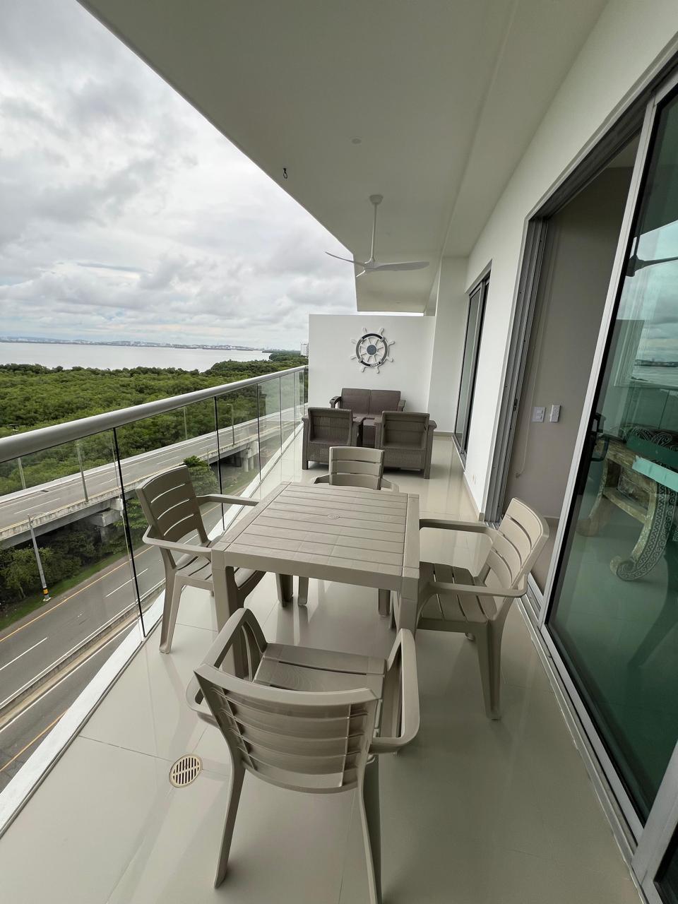 APARTAMENTO AMOBLADO EN VENTA ZONA NORTE-MORROS-Airbnb- CARTAGENA