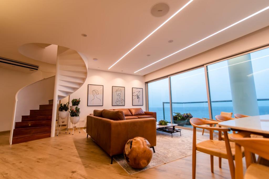 PENTHOUSE AMOBLADO EN ARRIENDO, ZONA NORTE - CARTAGENA