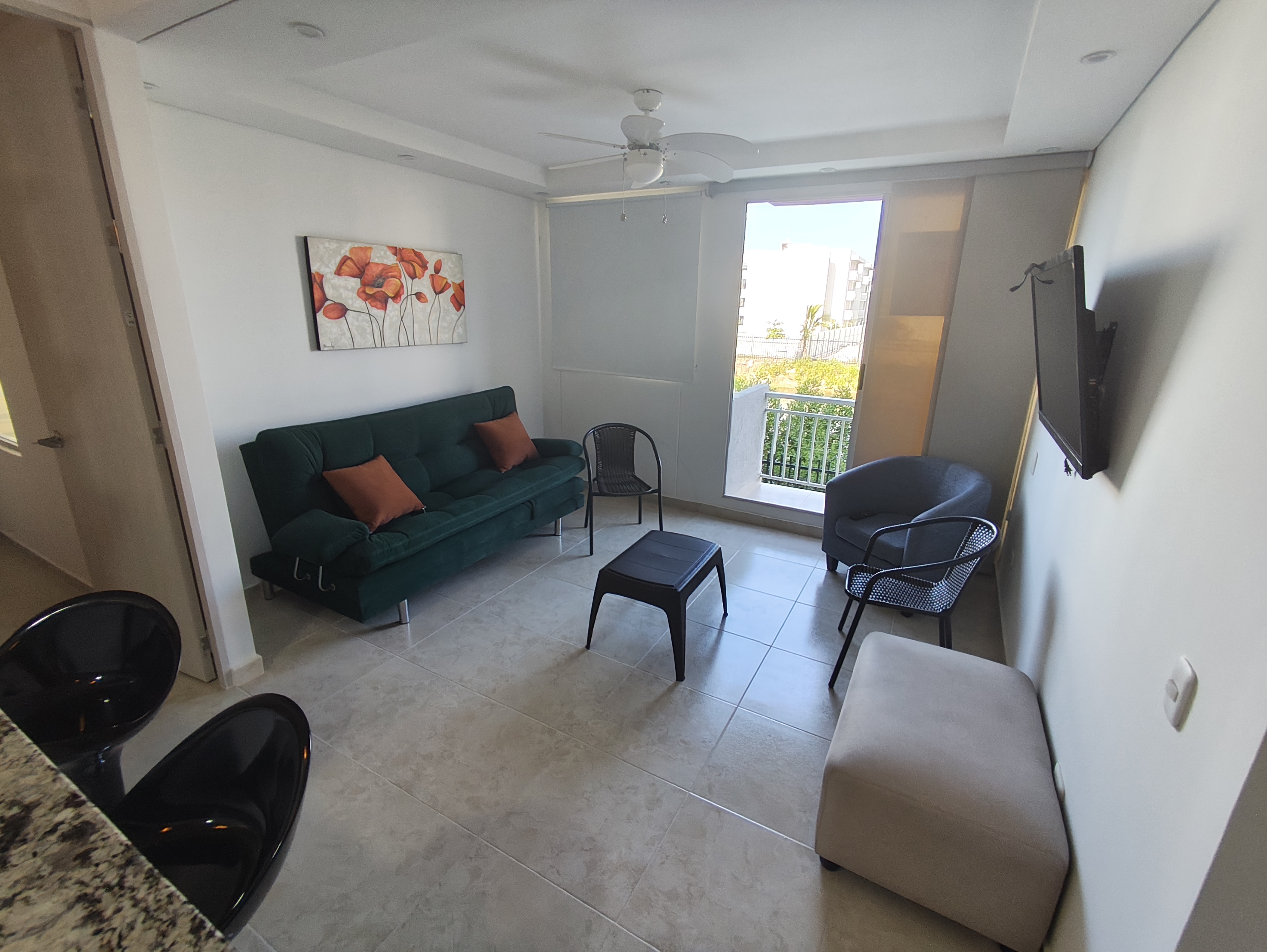 APARTAMENTO AMOBLADO EN ARRIENDO EN MANZANILLO DEL MAR - CARTAGENA