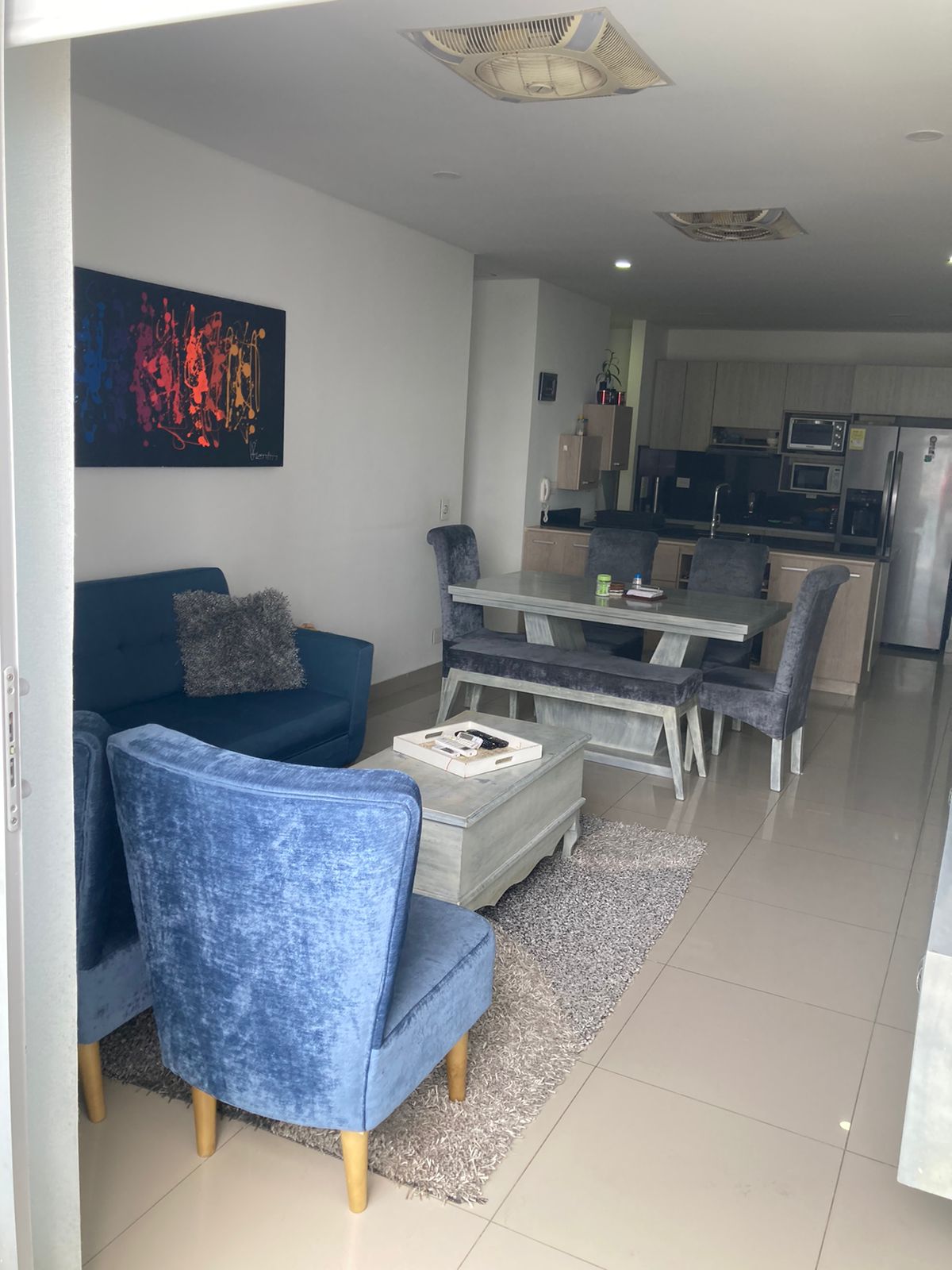 APARTAMENTO AMOBLADO EN VENTA, BOCAGRANDE - CARTAGENA