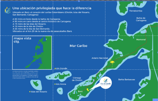 LOTE EN VENTA BARU - CARTAGENA