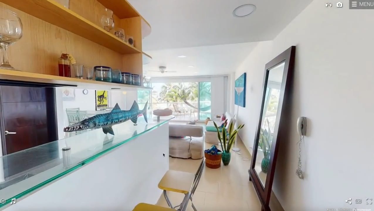 ARRIENDO APARTAMENTO AMOBLADO - LA BOQUILLA -MORROS- CARTAGENA